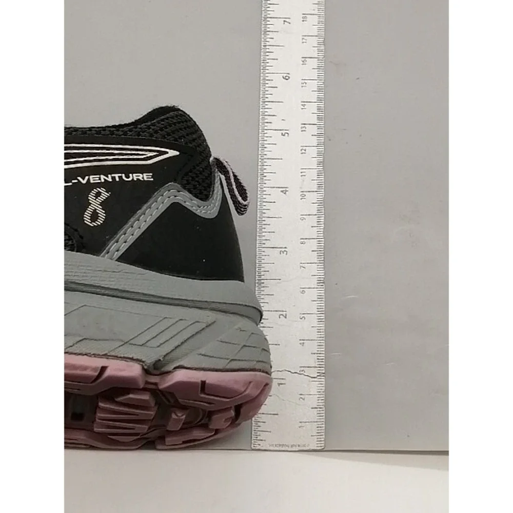 Asics Shoes Sneakers Womens Gel-Venture 8 Black 10 Wide Running Casual Comfort - Picture 6 of 11